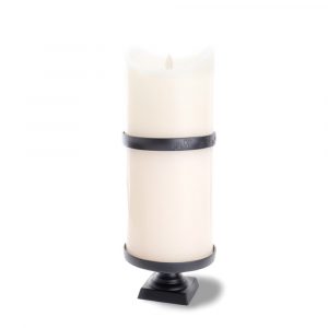 pet memorial candle with internal storage