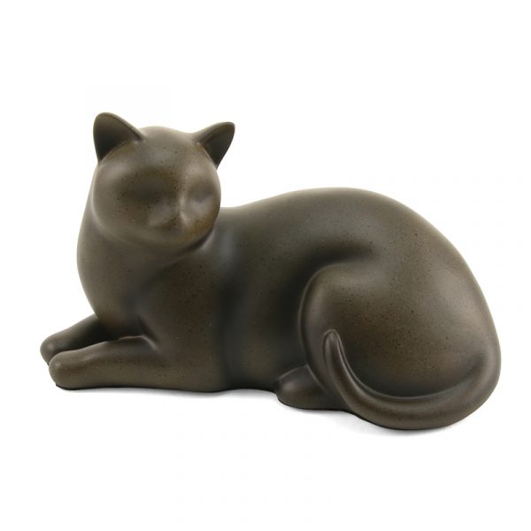 cozy cat pet ashes ornament